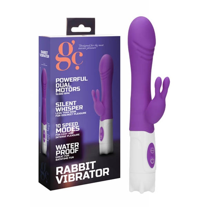 GC. Rabbit Vibrator - Purple
